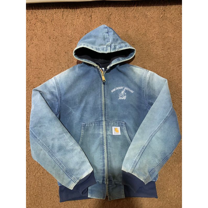carharrt active jacket denim
