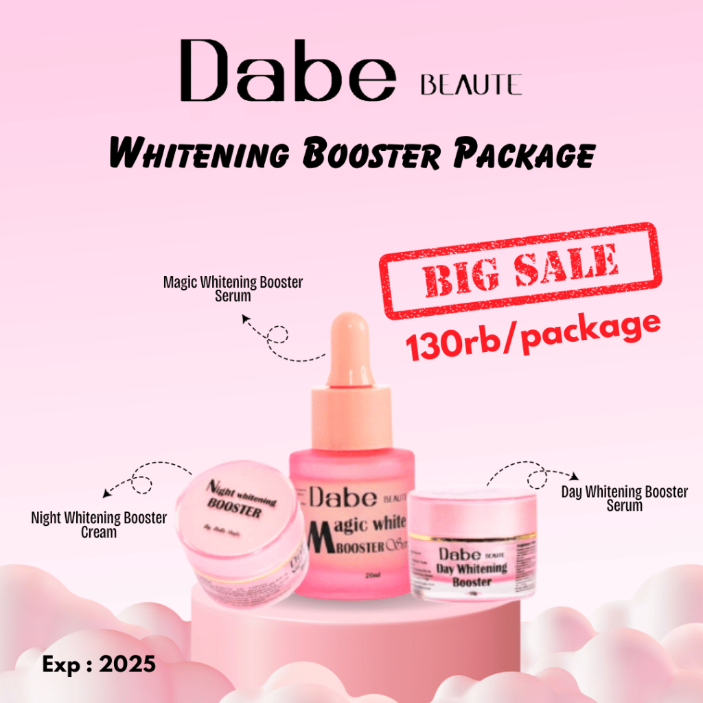 Dabe Beaute Whitening Booster Package