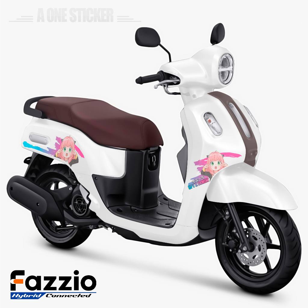 STRIPING TRANSPARAN FAZZIO MOTIF ANYA FORGER / 1 / STRIPING TRANSPARAN / STICKER / STIKER / FAZIO / 