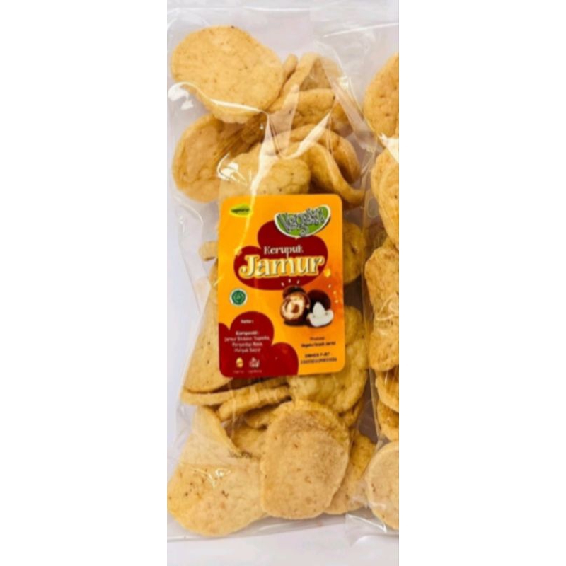 

KERUPUK JAMUR VEGETARIAN