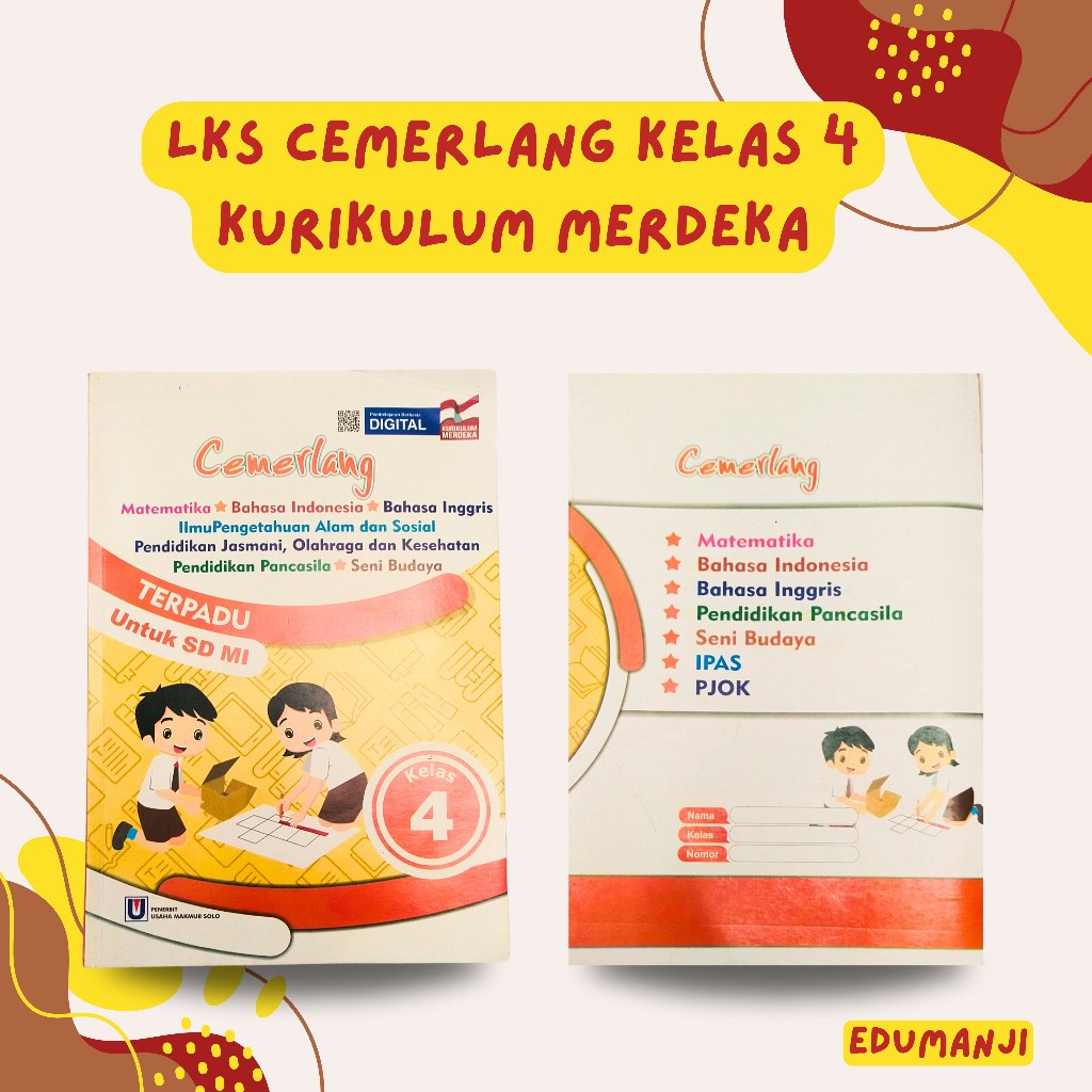LKS CEMERLANG KURIKULUM MERDEKA KELAS 4 SD