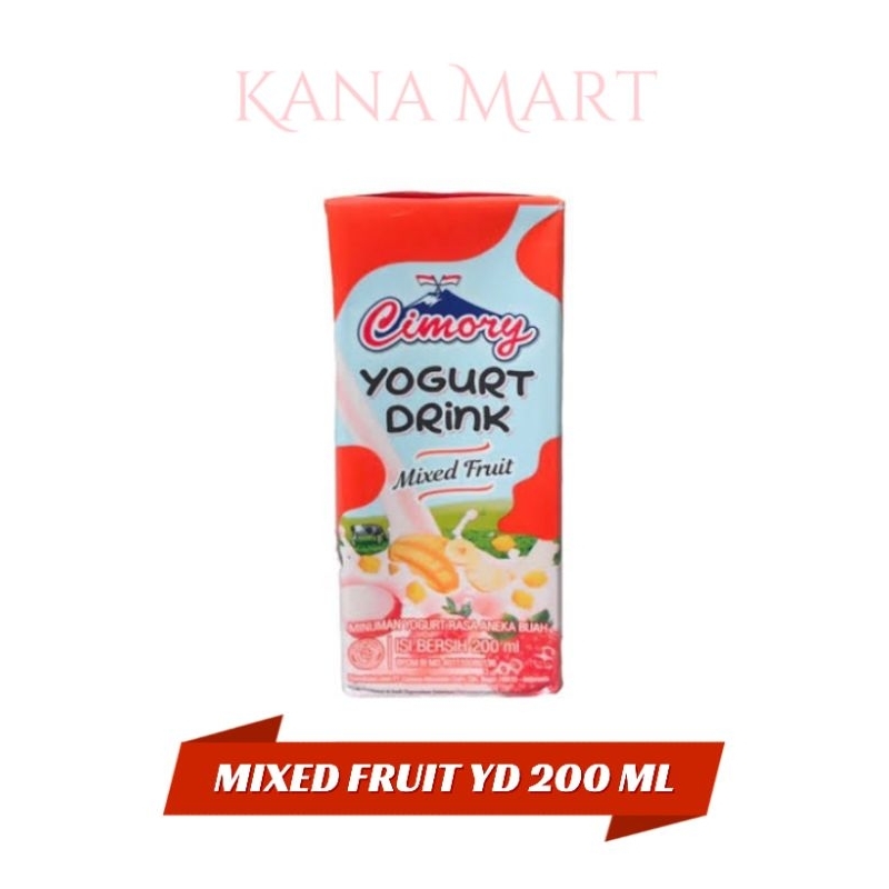 

CIMORY YOGURT MIXED FRUIT 200 ML