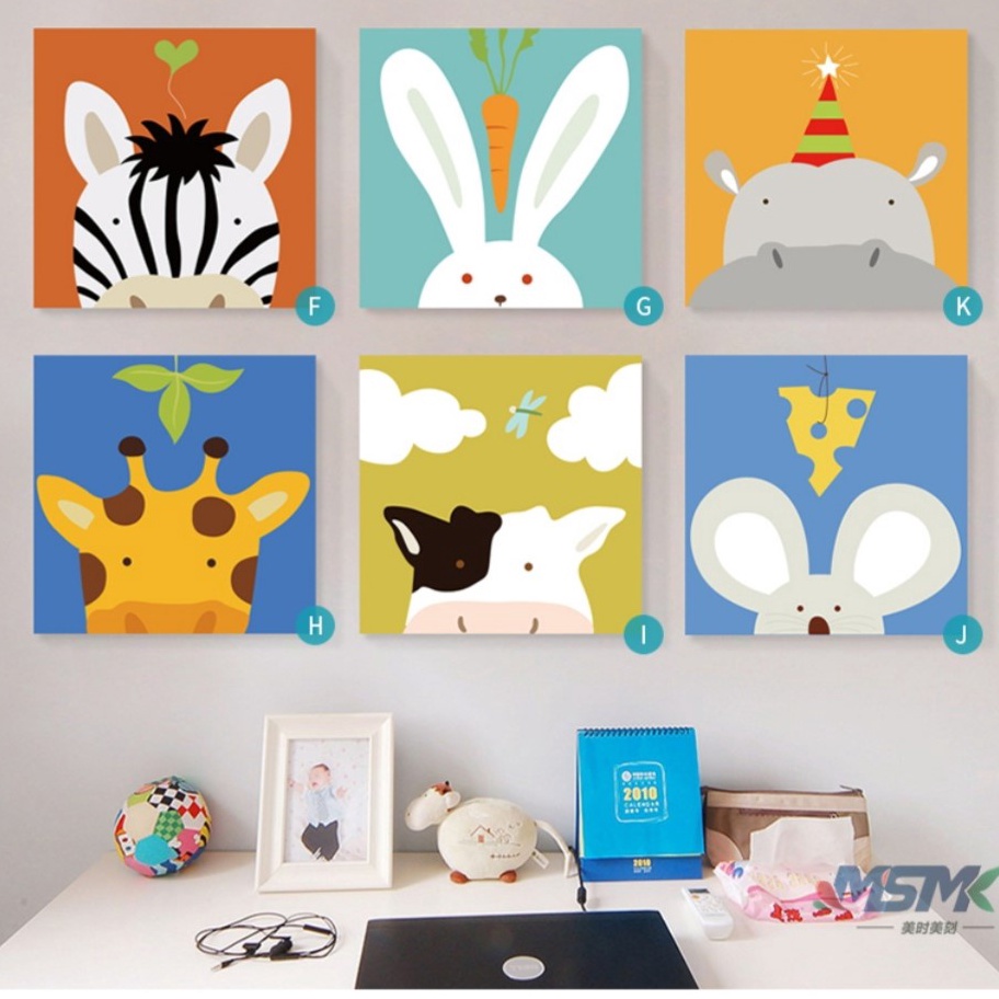 

Produk Terkini BS Painting by Number Children Canvas Set Kanvas Lukis Anak Mewarnai Nomor QSA