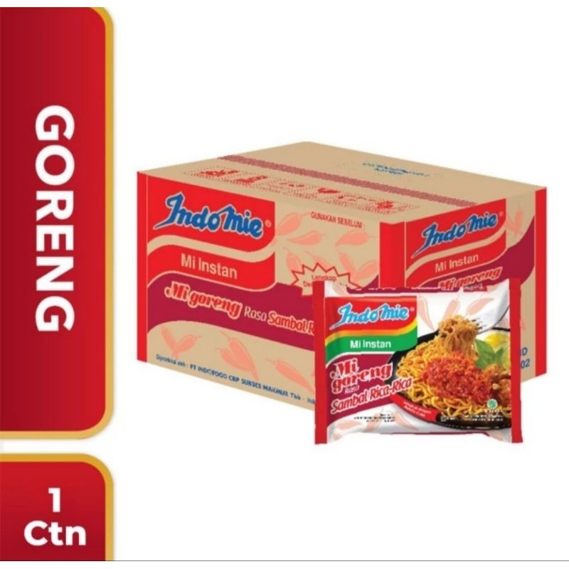 

Indomie Goreng Rasa Sambal Rica-Rica 1 DUS