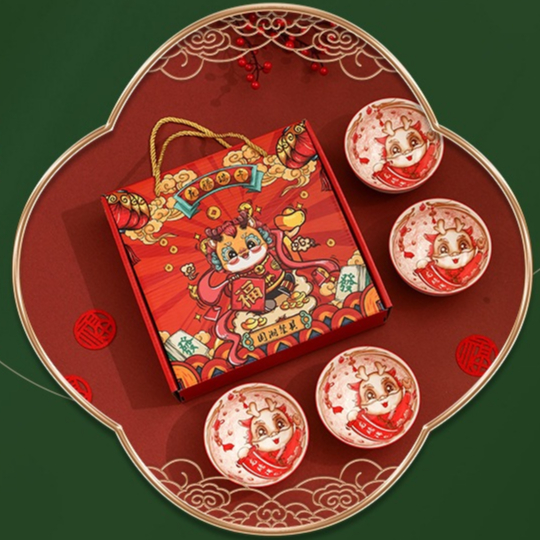 Hampers Mangkok Imlek / Set Mangkok Imlek Premium / Hampers Sincia / Hampers Chinese New Year / Set 