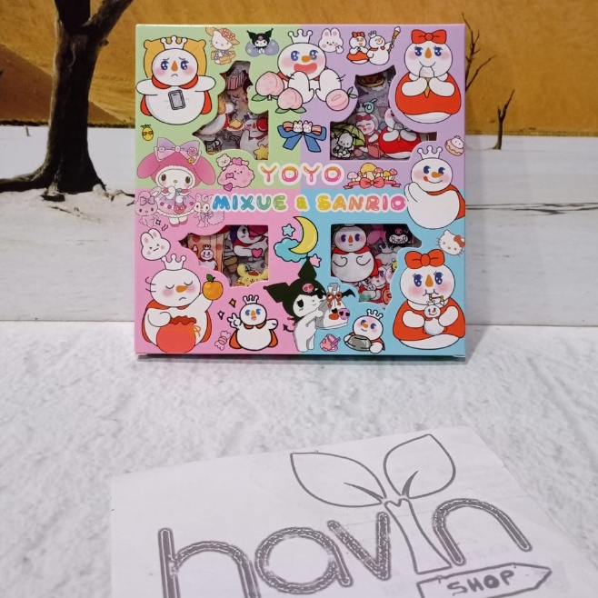 

Seller Sticker Waterproof Sticker Momo Dapat Box Isi 1 Lembar STICKER AIR