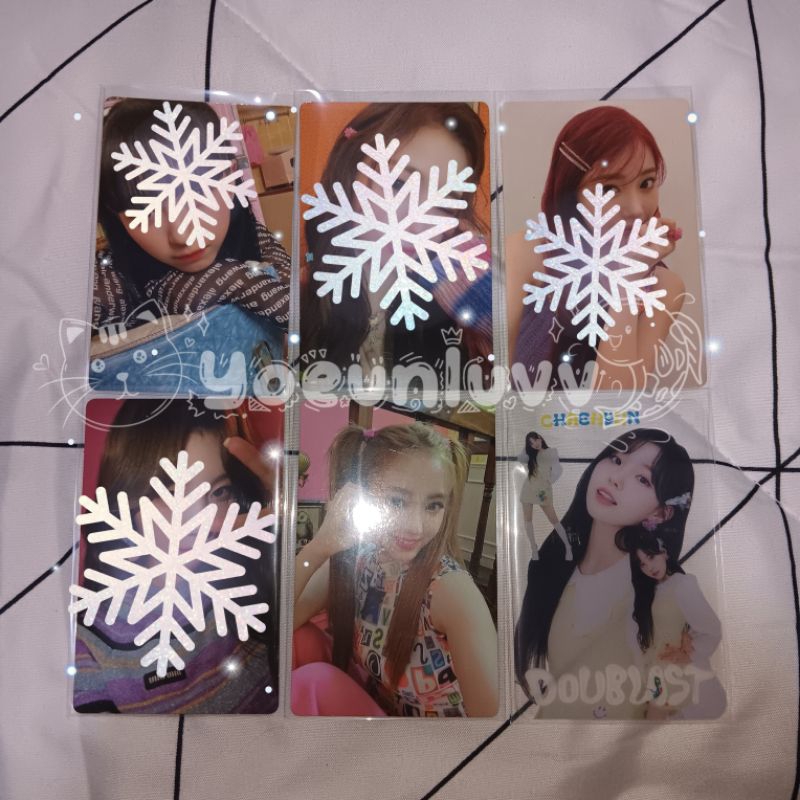 WTS PC PHOTOCARD ALBUM KEP1ER CHAEHYUN YESEO DOUBLAST