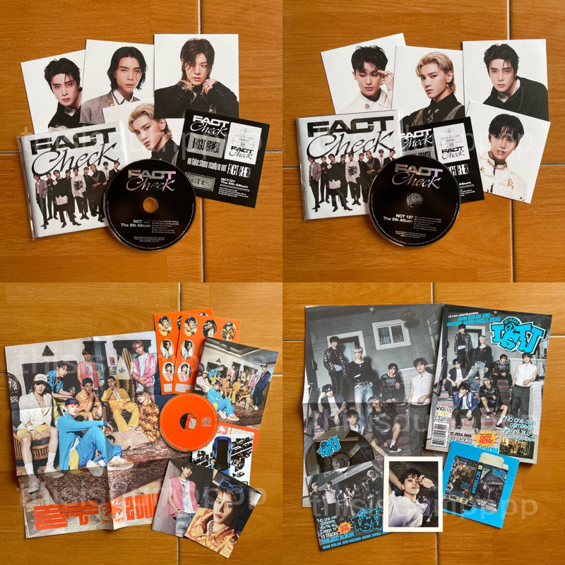 Album Only NCT Dream & NCT 127 (Fact Check Target US Ver. Exclusive, Photobook 2 Baddies, ISTJ Extro