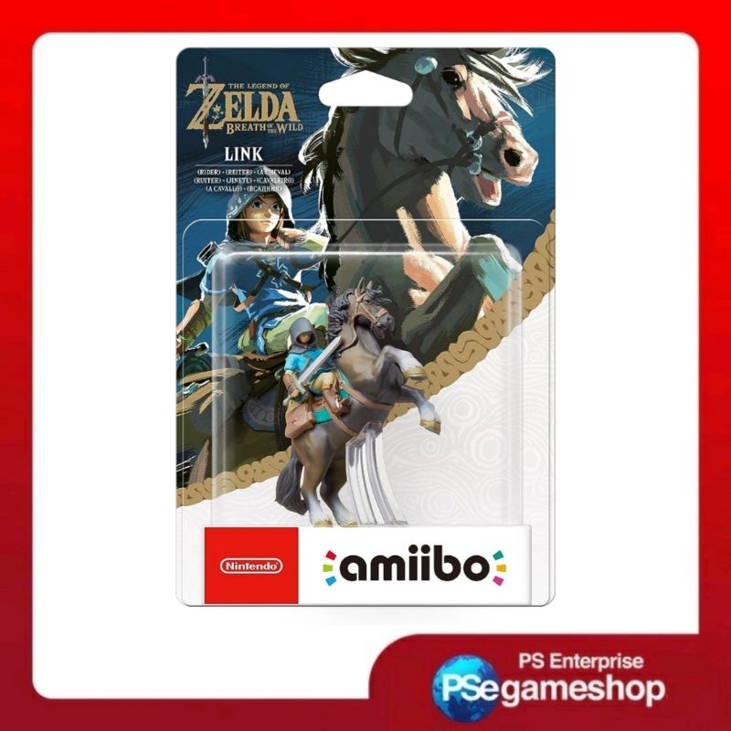 Amiibo Link (Rider) The Legend OF Zelda: Breath of the Wild Collection