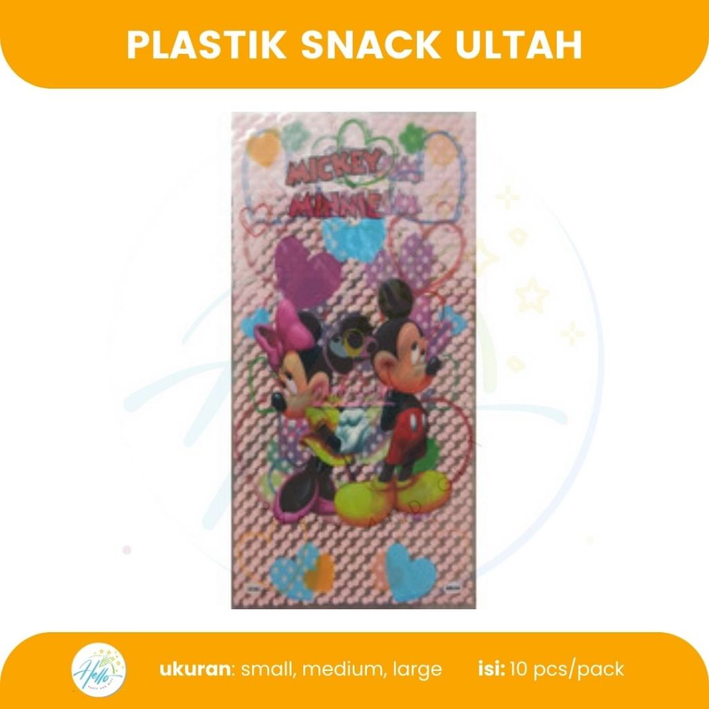 

PLASTIK SNACK ULANG TAHUN KARAKTER MICKET MINNIE