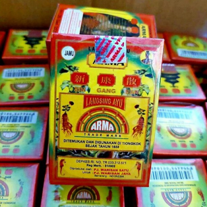 Arma Pelangsing Original ORIGINAL ARMA Herbal Langsing Ayu - ARMA MERAH Obat diet ampuh Penurun Bera