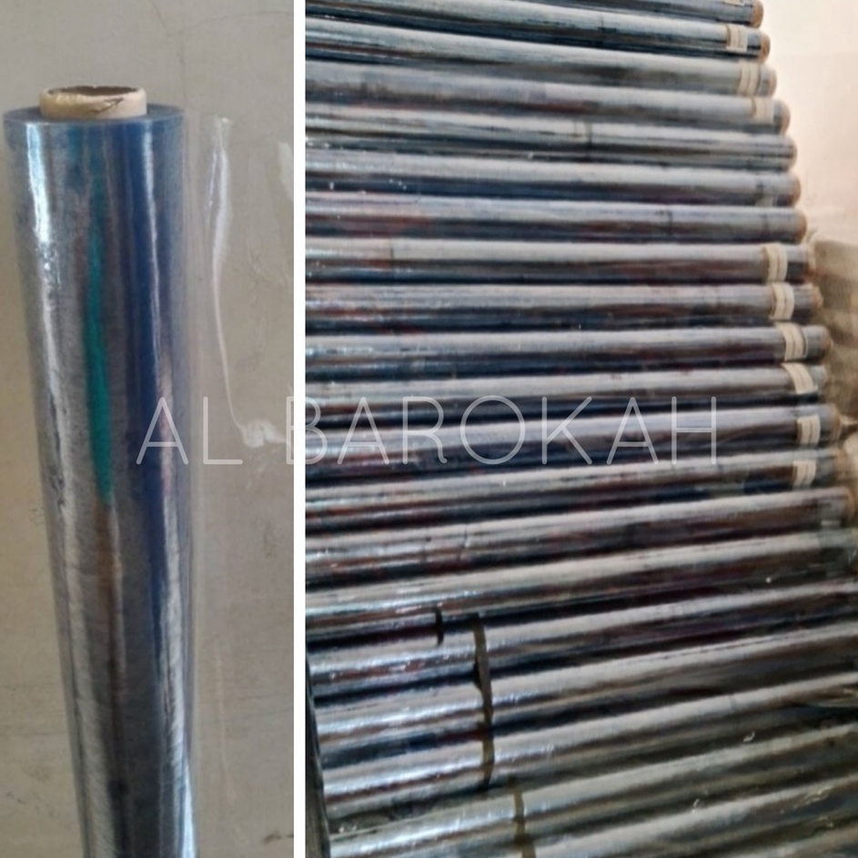 Diskon Plastik Mika Bening Lentur ROLL Tebal 5 mm  Plastik Wrapg