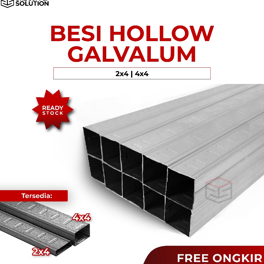 Hari Belanja On Diskon BesarBesaran Besi Hollow Galvalum 2x4 Besi Hollow Galvalum 4x4 Besi Hollow Plafon Besi Hollow Baja Ringan