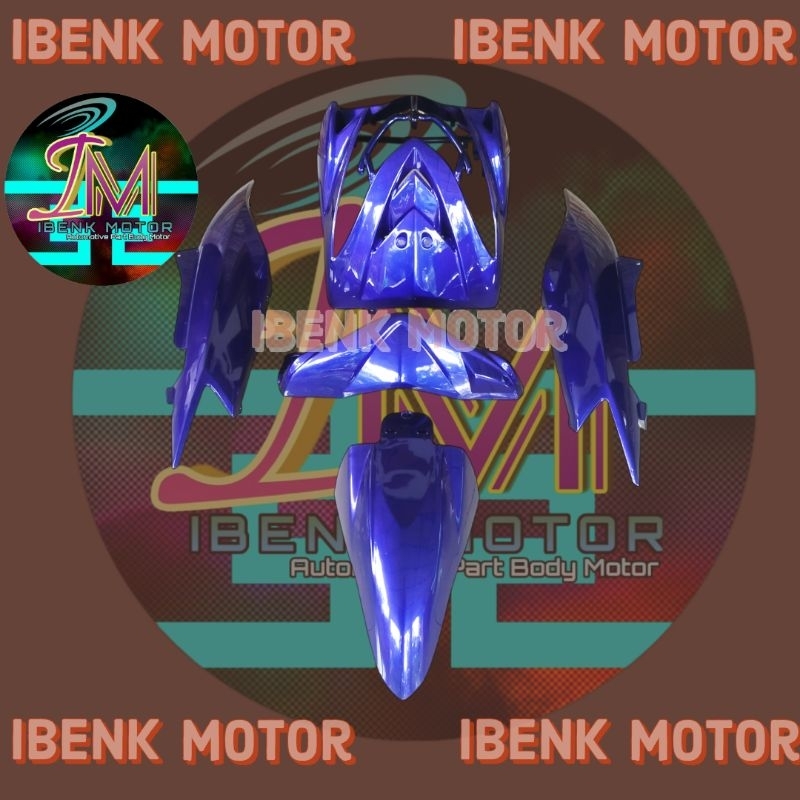 Full Body Halus Mio Soul Karbu Warna Biru Movistar Tahun 2009-2012