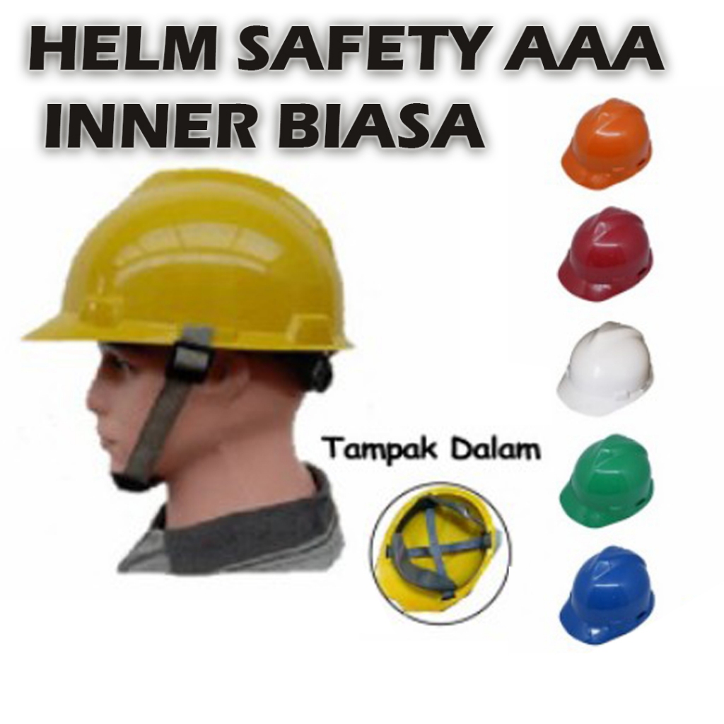 Helm safety Proyek/ Pekerja Merk AAA