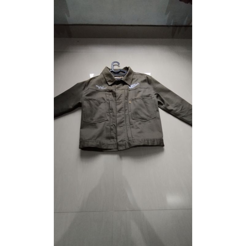 erigo x jkt48 trucker jacket