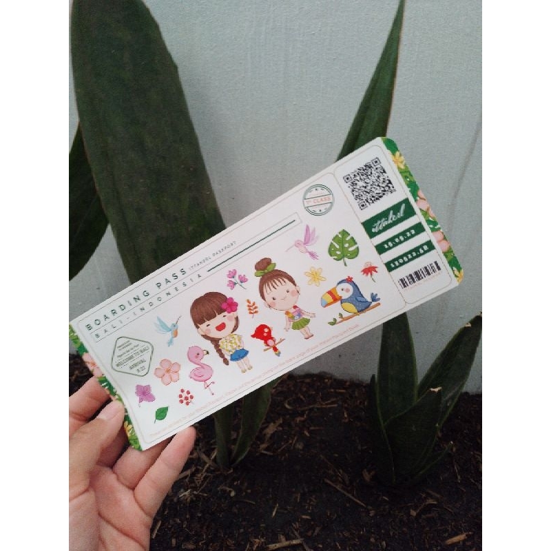 

Stiker Ittaherl paspor Bali edition