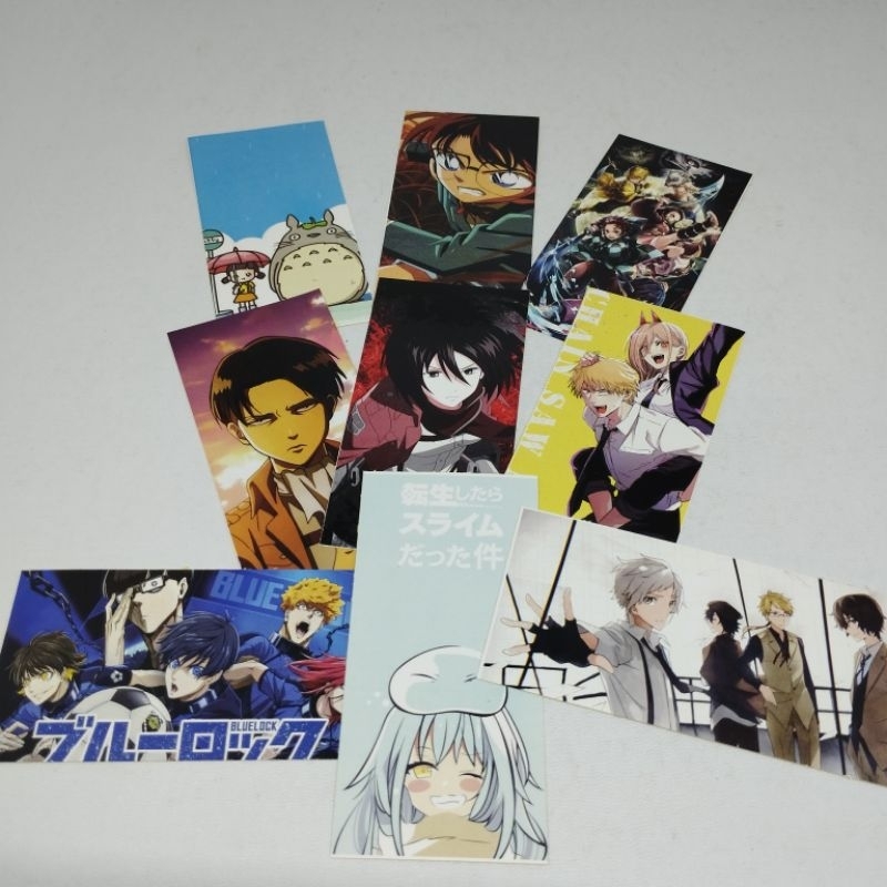 Stiker Anime Persegi Small Random