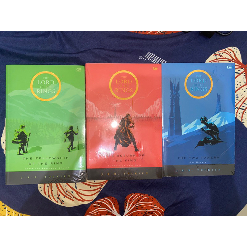THE LORD OF THE RINGS 1 SET TRILOGY NEW GRAMEDIA