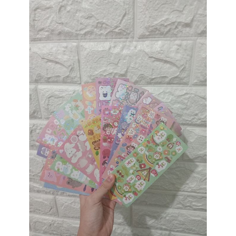 

[STAR] STICKER DEKOR LUCU RANDOM 3 PC/5 PC/10 PC/20 PC + FREEBIES