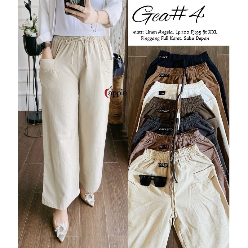 Gea #4 Kulot By Apple || Celana Kulot