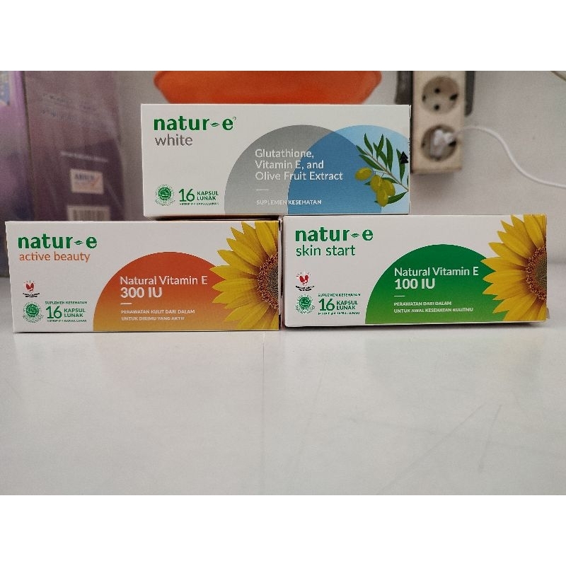 NATUR-E 100IU, 300IU, White