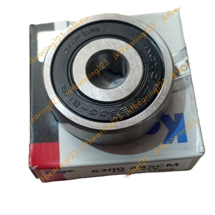 Bearing 6300 Koyo Tutup Karet 6300-2RS 63002RS Laher Roda Depan Motor Yamaha