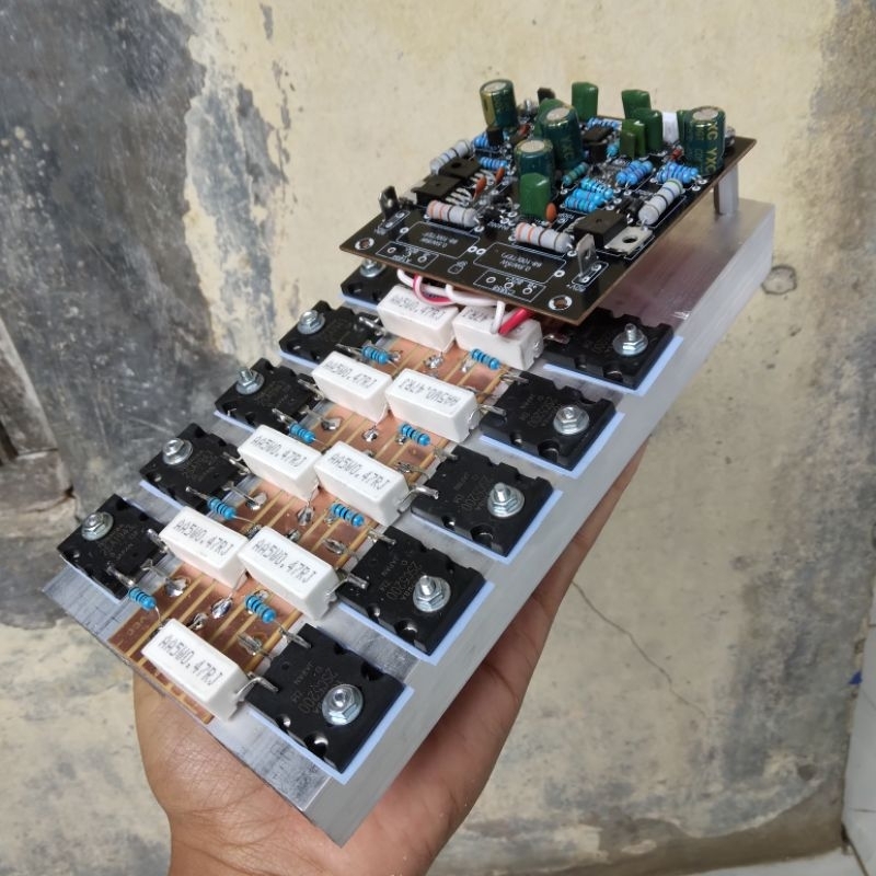 kit power amplifier final 5 set driver socl 506 transistor TOSHIBA original japan