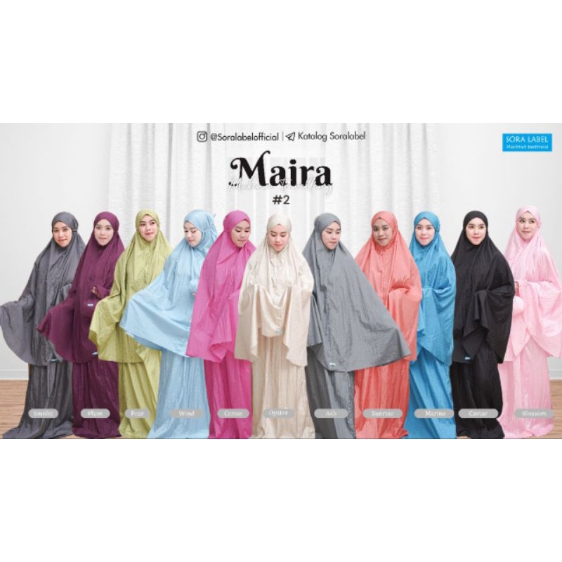 MAIRA Mukena Travelling