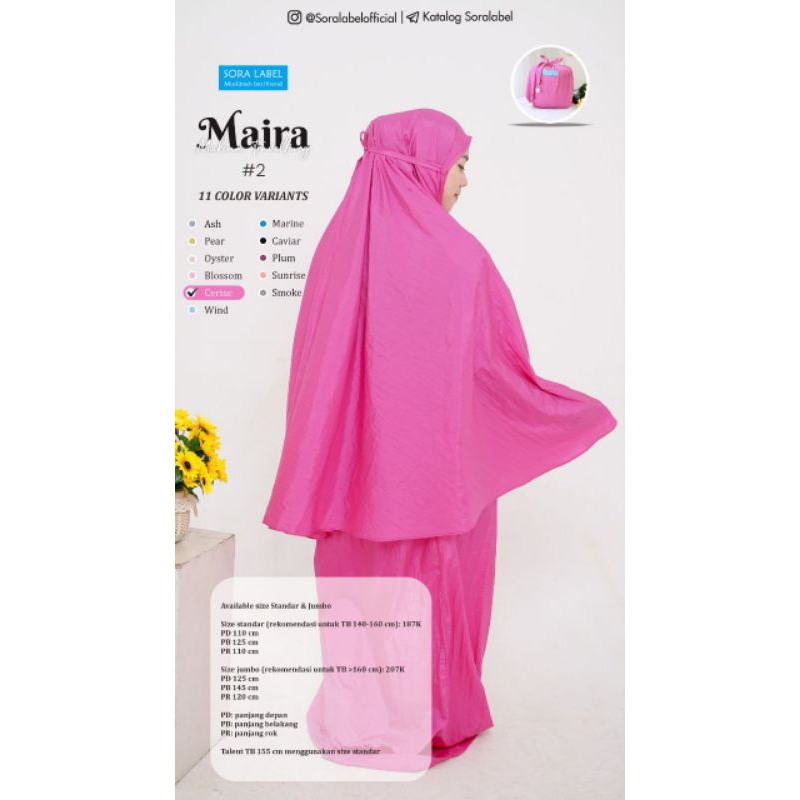 MAIRA Mukena Travelling