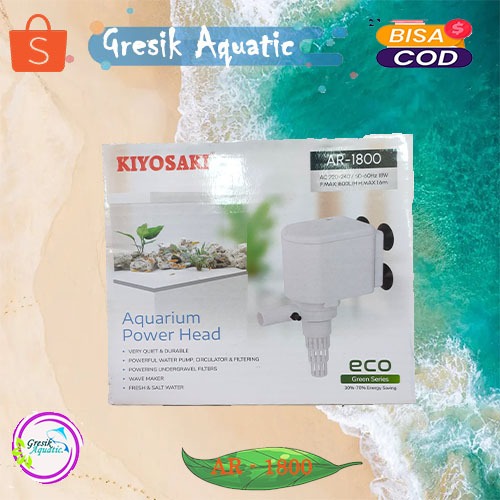 Pompa Air Kiyosaki AR 1800 - Pompa Celup / Water Pump Akuarium / Kolam
