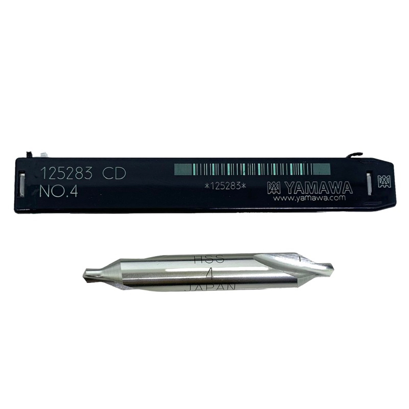 Centerdrill No.4 merk Yamawa Japan Original baru Center drill 3.2 mm