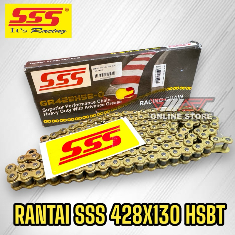 Rantai SSS 428-130 HSBT Rantai SSS 428X130 HSBT RANTAI DKT 428X130 HSBT