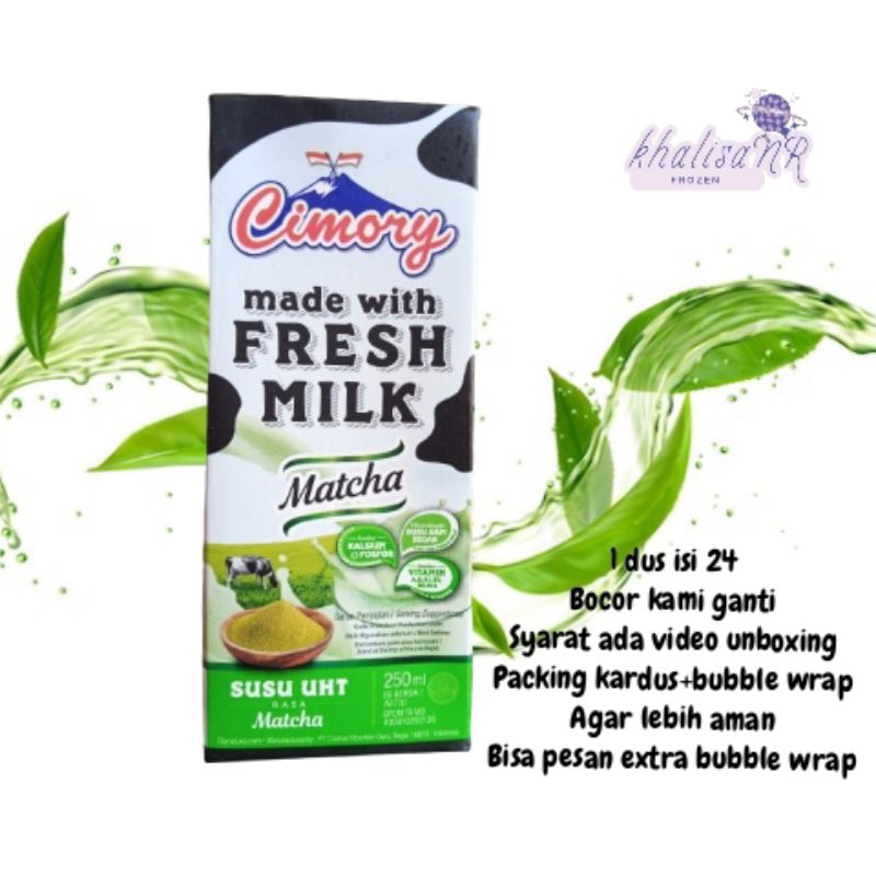 

Susu UHT Cimory Freshmilk 250 ML Rasa Macha