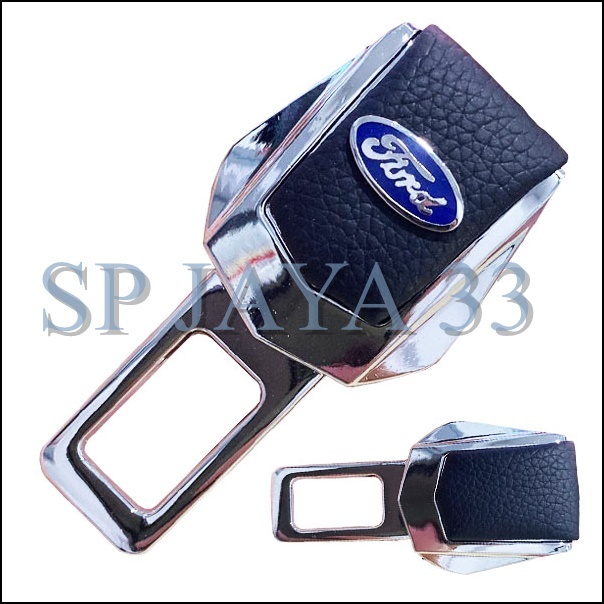 Colokan Seat belt Sabuk Pengaman Alarm Buzzer Stopper Emblem Ford - 7687