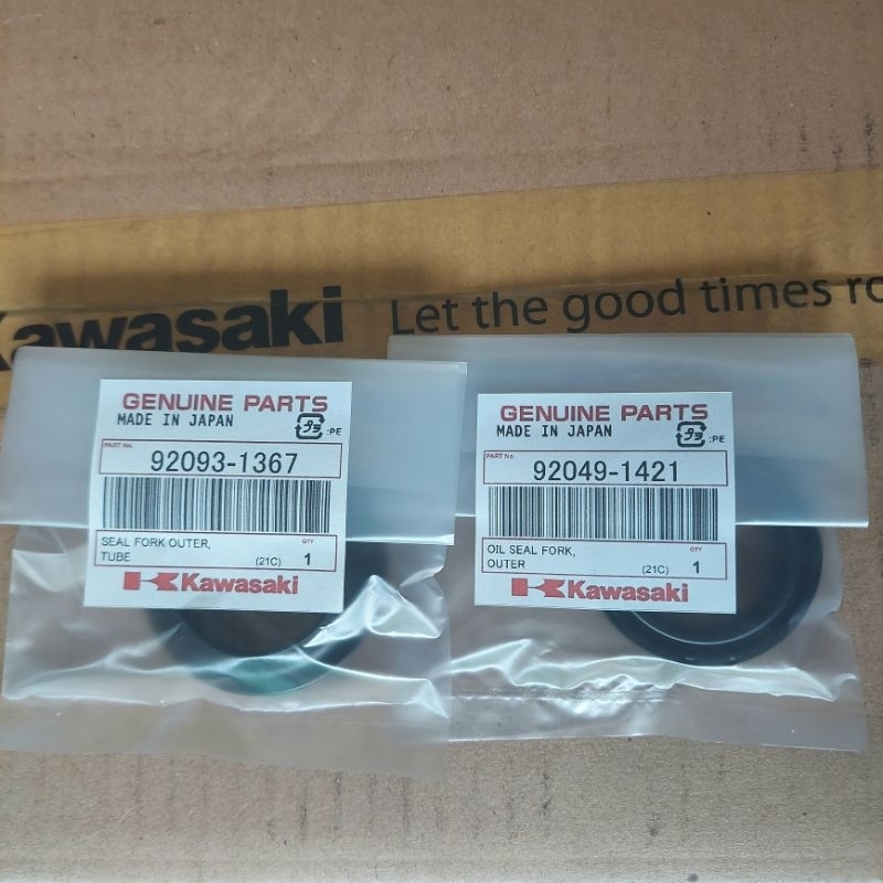 Oil Seal Shock Shockbreaker Depan Kawasaki Ninja 250 CRF 150L CBR 250RR FI sil oli shok Ori Original