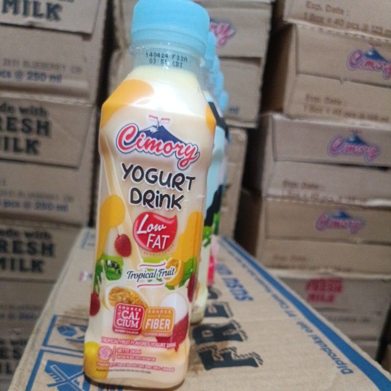 

cimory yogurt drink lowfat tropical fruit 240ml bisa ekspedisi