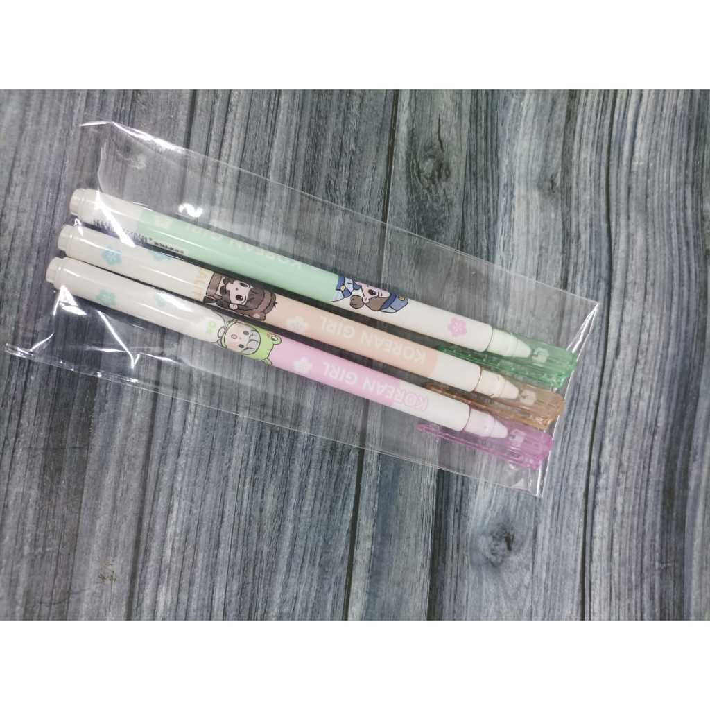 

Bolpen Pulpen karakter Cewek imut seperti Korean Girl Dapet 3pc Bolpoin 8683