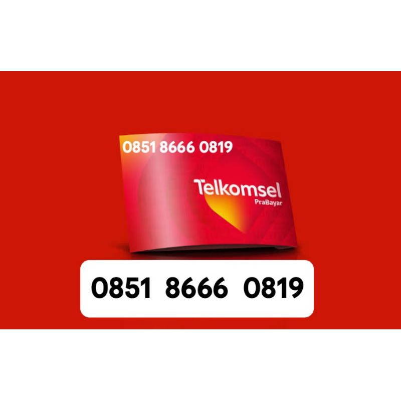 Perdana TELKOMSEL 0851 8666 0819