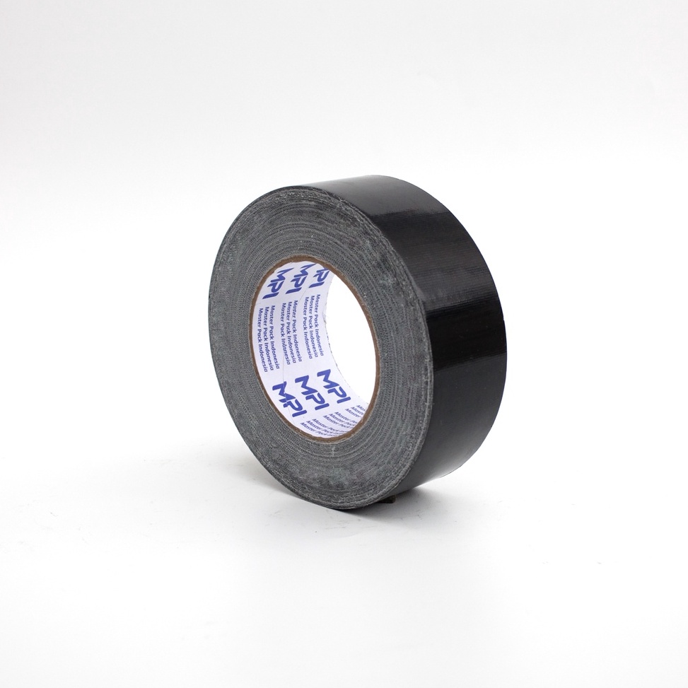 

Lakban Kain Hitam 2 INCH x 4 Meter MPI Cloth Tape Hitam 4m MPI izf