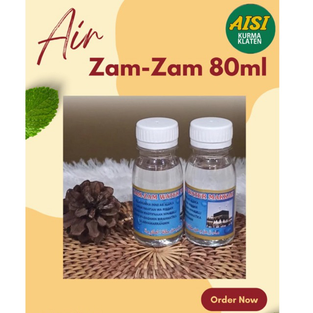 

Air Zam Zam dan Botol 80ml