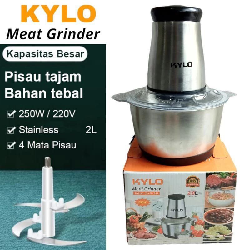 BLENDEE DAGING STAINLESS KYLO / BLENDER CHOPPER DAGING KYLO