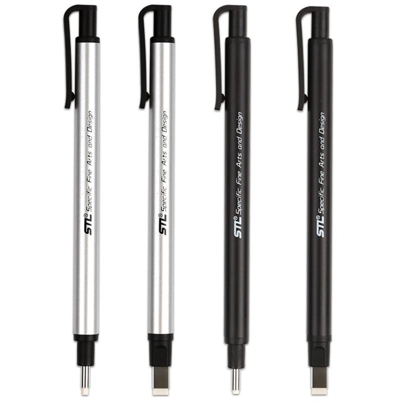 

STL Eraser Pen Round / Square Eraser Pen / Penghapus Pensil untuk detail / Mirip tombow mono zero