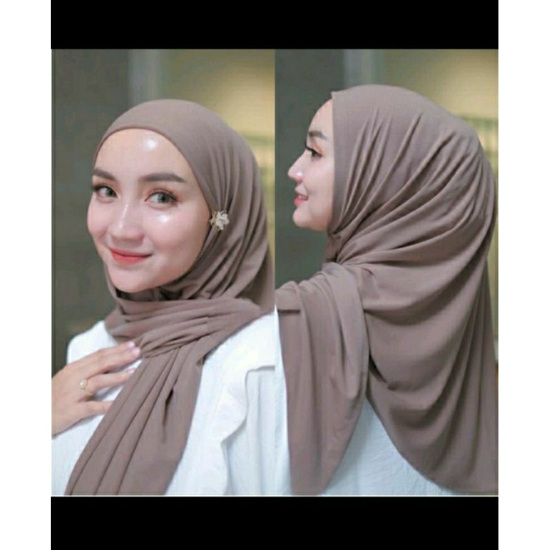 pasmina instan oval jersey/pasmina/jersey