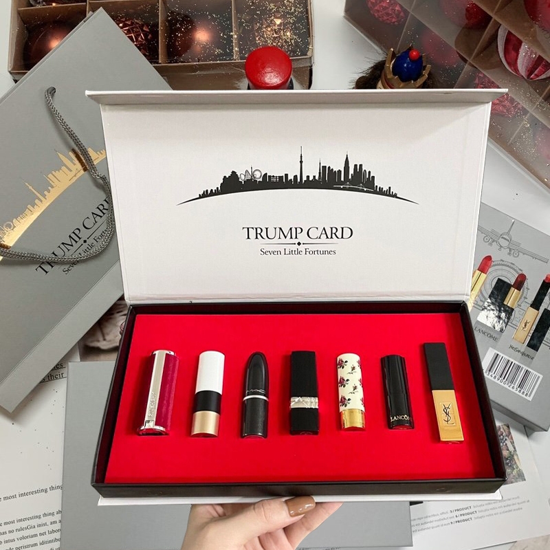 Seven Little Fortunes Sample Lipstick DIOR•MAC lipstick matte/ matte lipstik /Lipstick Set Limited G