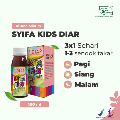 

HERBAL Syifa Kids Diar | MEMBANTU MENGATASI DIARE PADA ANAK | HERBA INDO UTAMA