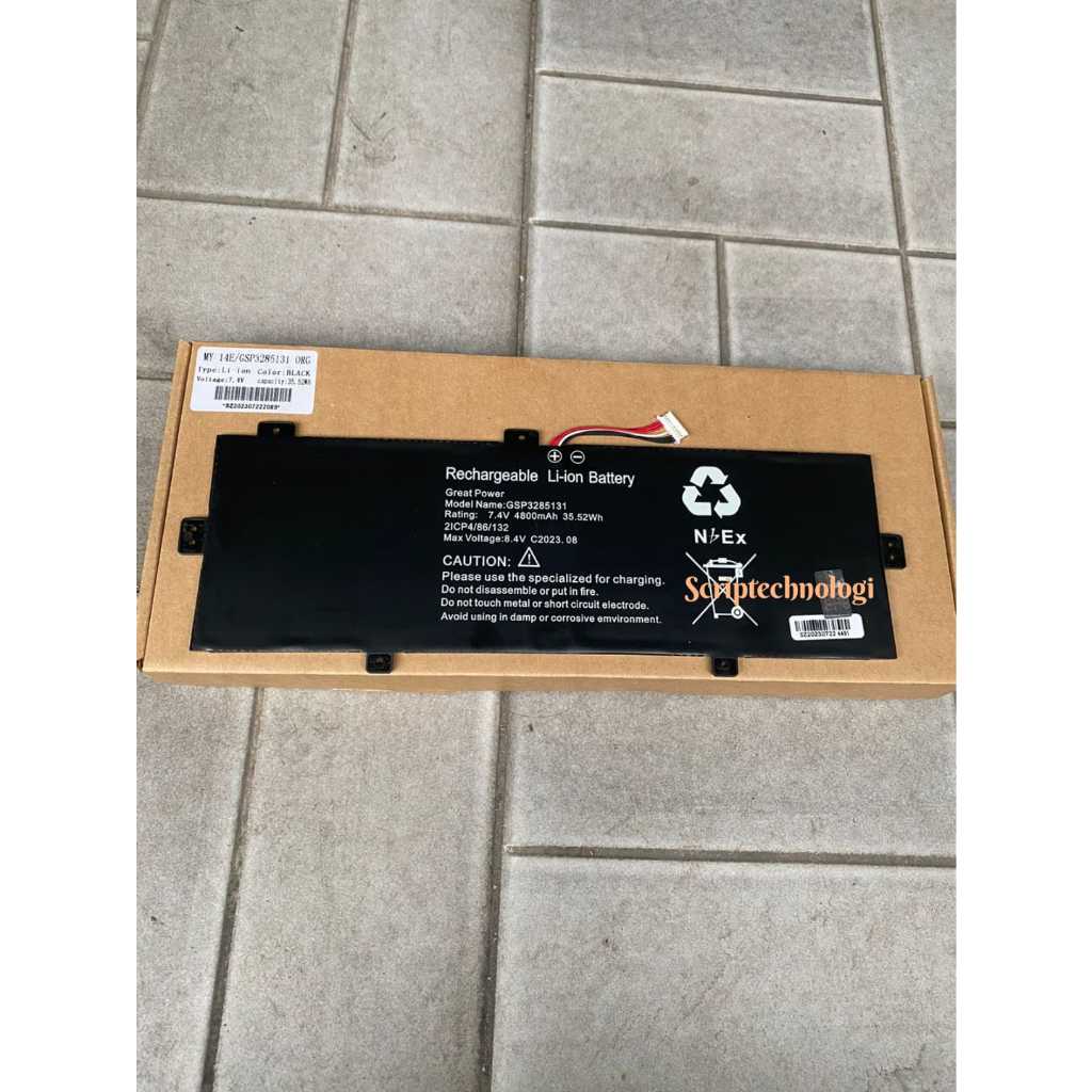 Baterai Axioo Mybook 14E CG14D01 NBAX21TBMR6 NBAX21T Axioo 14A 9 Kabel