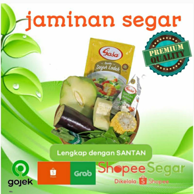 

paket sayur lodeh komplit