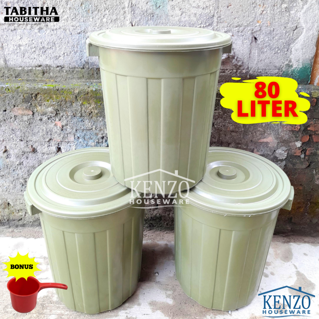 Ember 80 Liter Plastik / Gentong bak air mandi / tong air Plastik