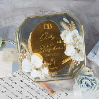 [Causarina] Mahar Pernikahan | Mahar Aesthetic | Mahar Resin | Kado Pernikahan | Hadiah Pernikahan |